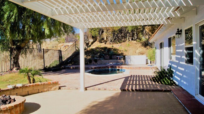 Small pool with heater - 27403 Garza Dr