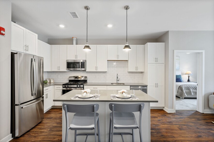 Kitchen at Claremont on the Square Phase 2 - Claremont on the Square Apartments