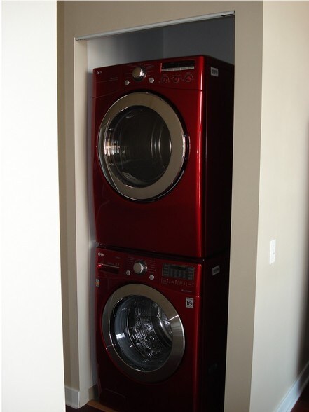 Large capacity washer and dryer - 320 E 21st St
