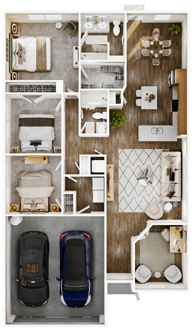 Floorplan - Creekside Terrace
