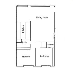 2BR/1.5BA - Aspen Meadows Apartment Homes