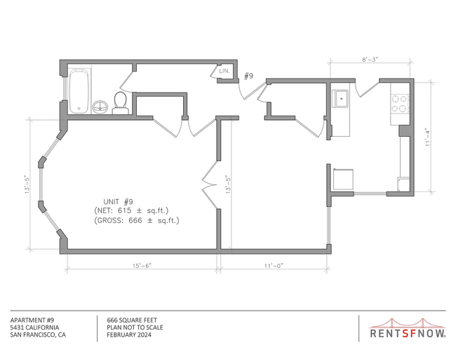 Floorplan - 5431 California