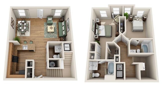 Floorplan - Summerfield At Morgan Metro Apartments