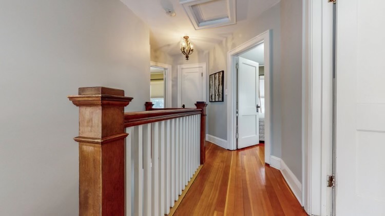 Top of stairs - 1216 2nd St NW