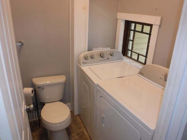 1/2 Bath & Laundry - 60 Washington St