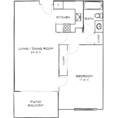 Floorplan - Villas of Pasadena