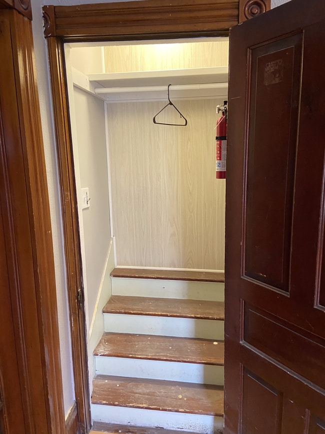 closet in living room - 206 S Higbee St