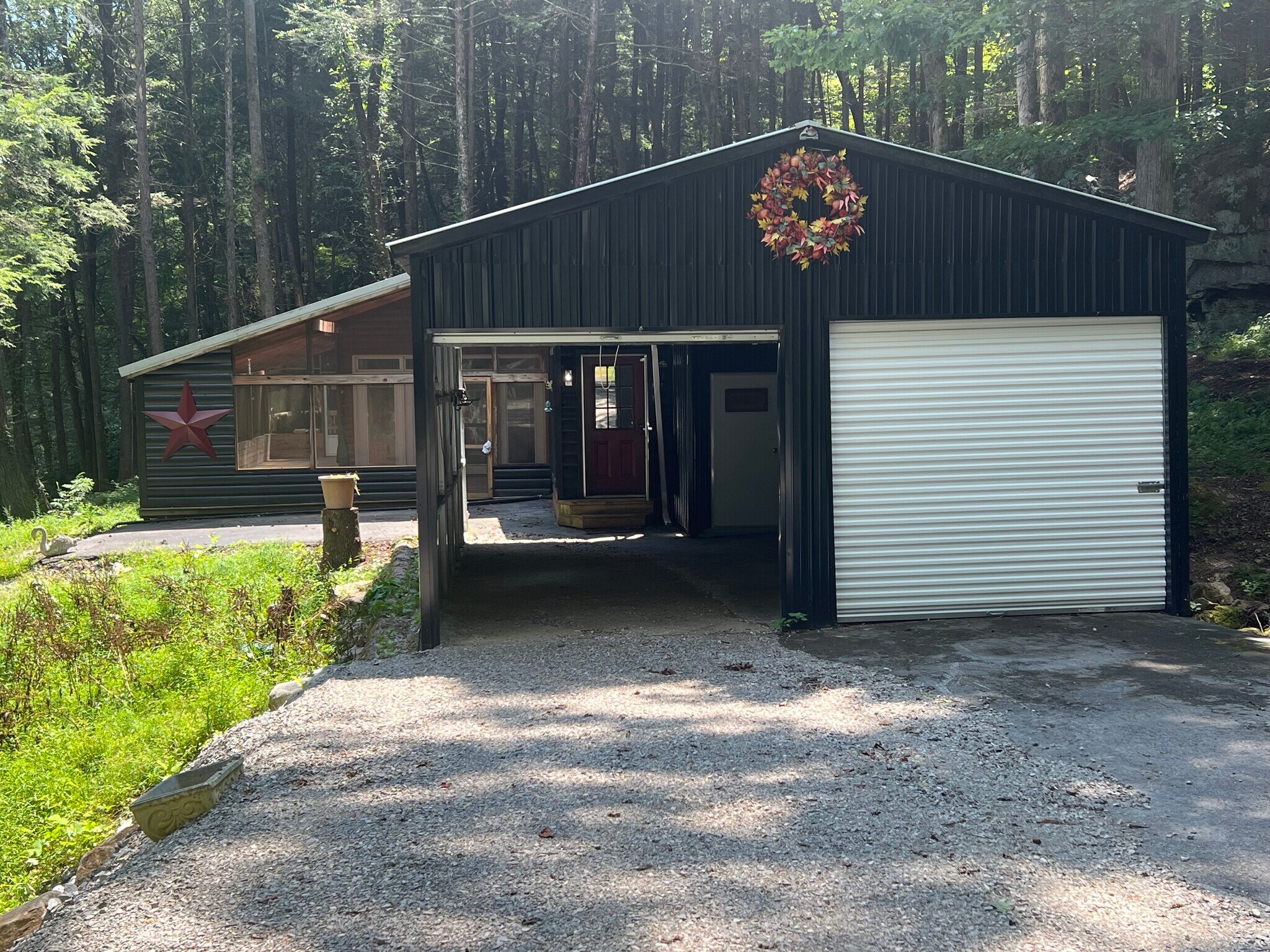 Garage View. - 155 White Creek Ct