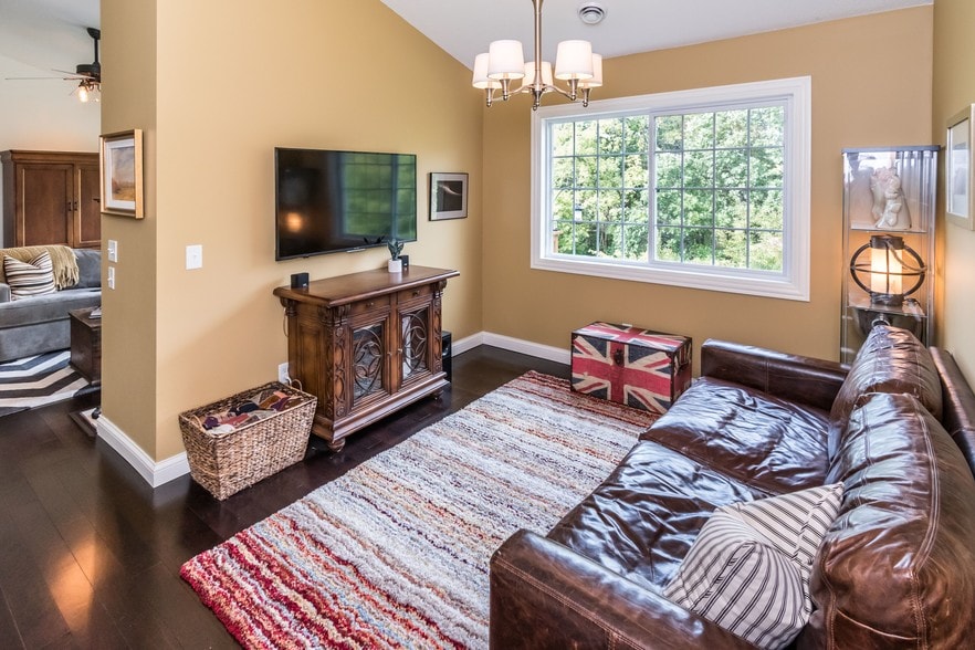 Dining room or extra living room. - 1102 Bergmann Dr