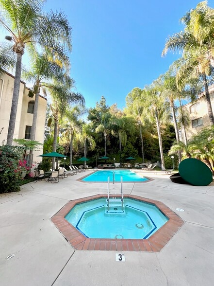 Pool area & lounge - 4201 Via Marisol
