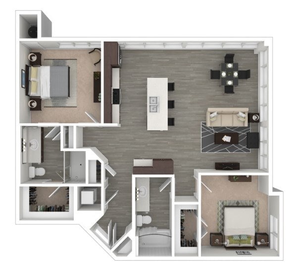 Floorplan - Centric LoHi by Windsor