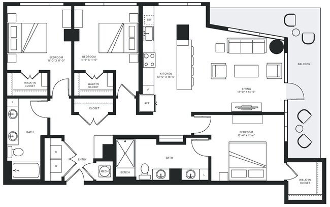 Floorplan - Highland North Hills
