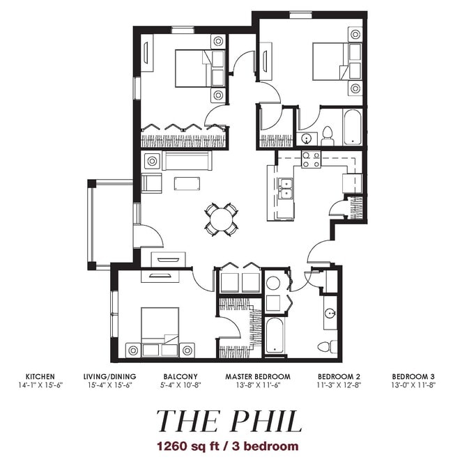 Floorplan - Washington Apartments