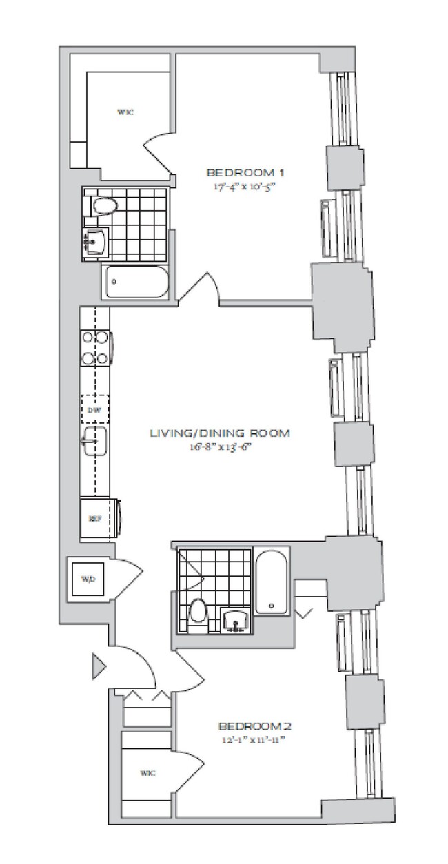 Floorplan - 70 Pine Apartments