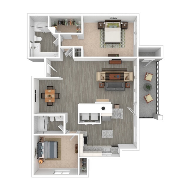 Floorplan - The Palmer at Las Colinas