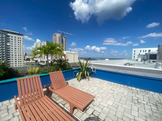 See Rowdies game from Rooftop deck - 470 3rd St S