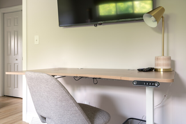 Standing/Electric Desk, Queen Bedroom - 7621 Central College Rd