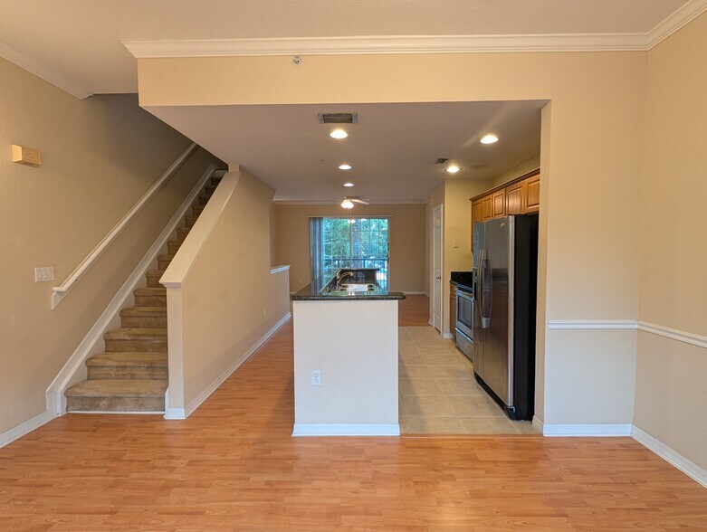 Kitchen view from dining room - 5218 Hampton Beach Pl