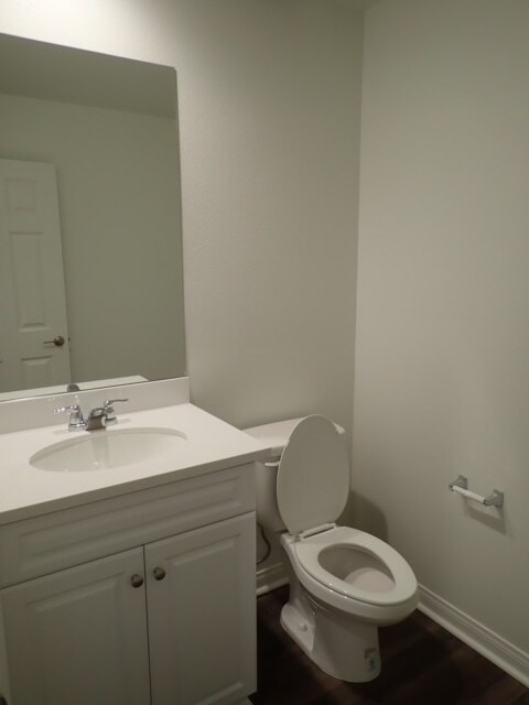 guest 1/2 bath - 195 Mission Villas Rd