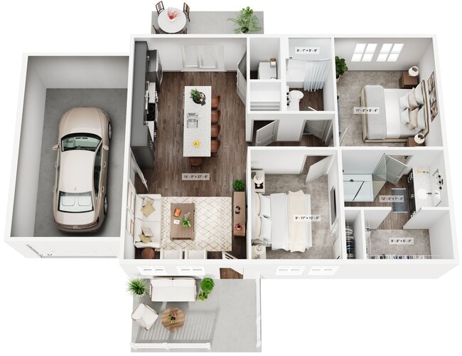Floorplan - Allier Foley