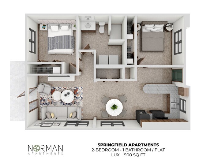 Springfield Apartments 9061000 E Lindsey St Norman OK 73071