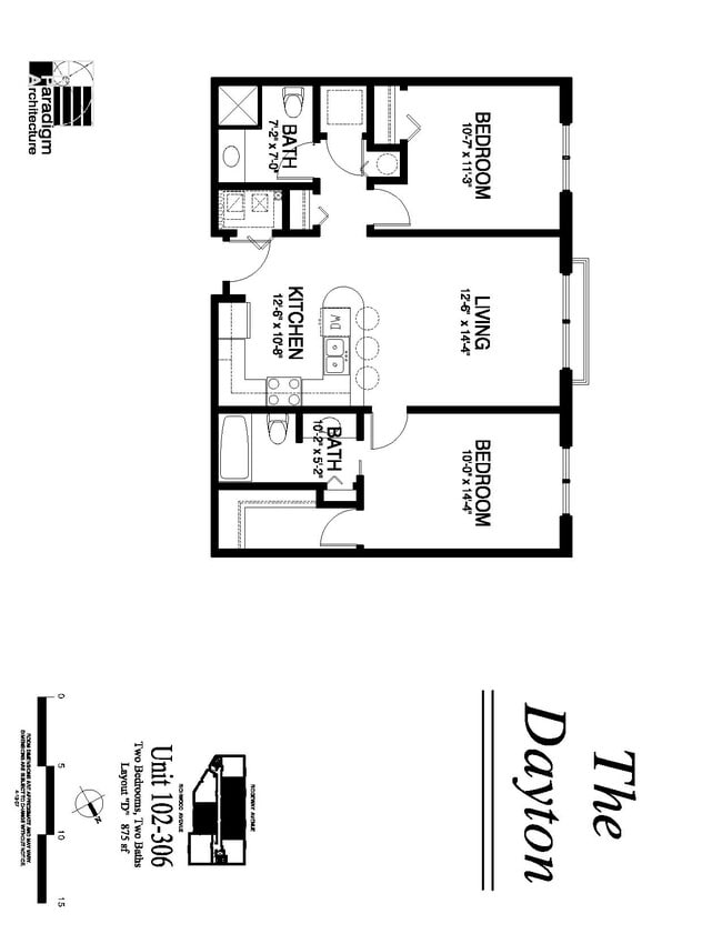 Floorplan - The Dayton