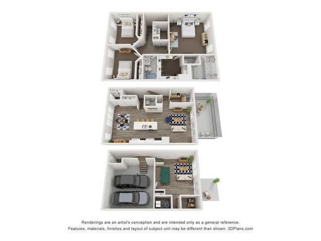 Floorplan - Roseglen Townhomes