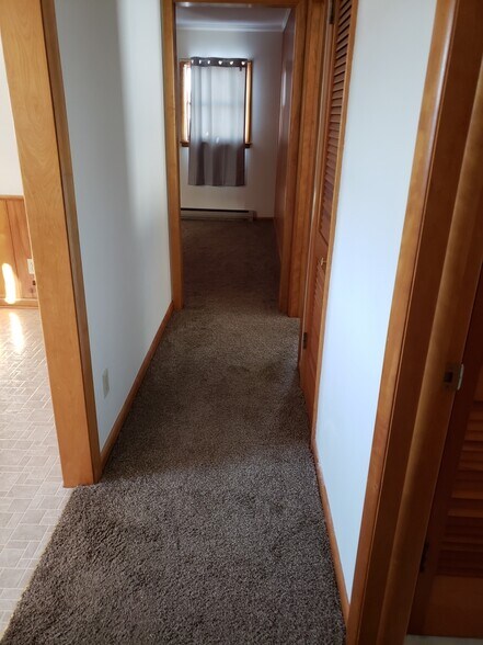 Hallway (Dining Left, Living Room Ahead, Main Bathroom to Right) - 90 Water St