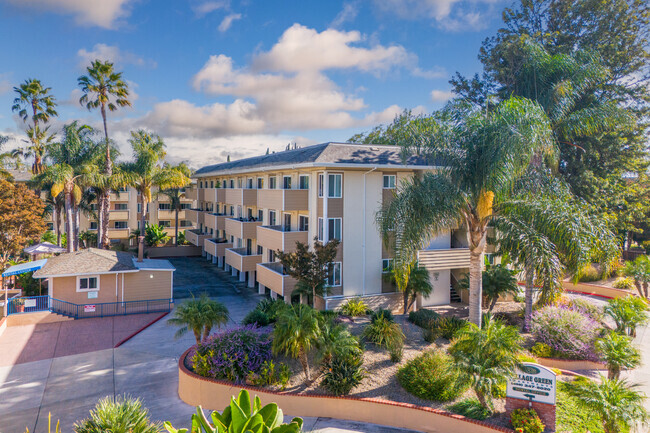 Aerial Photo - Village Green Apartments