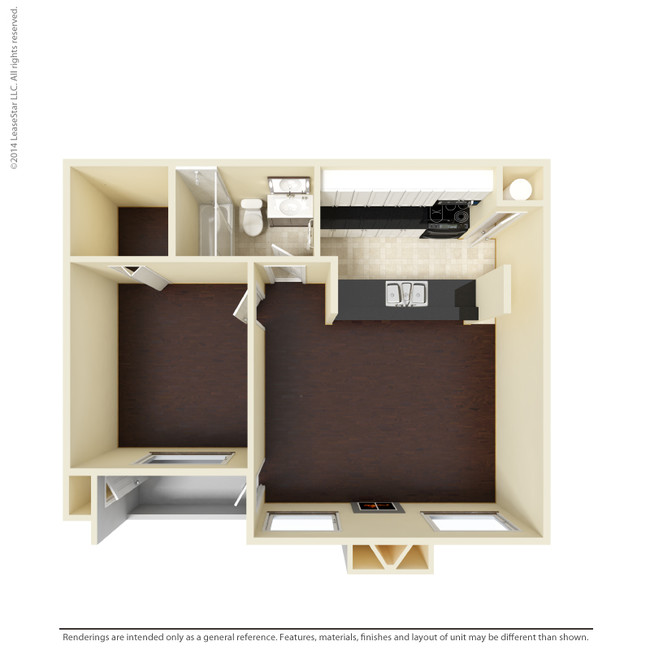 Floorplan - Silverton Apartment Homes