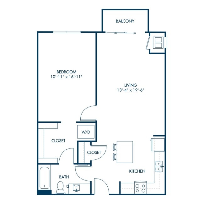 Floorplan - Parker Station Flats