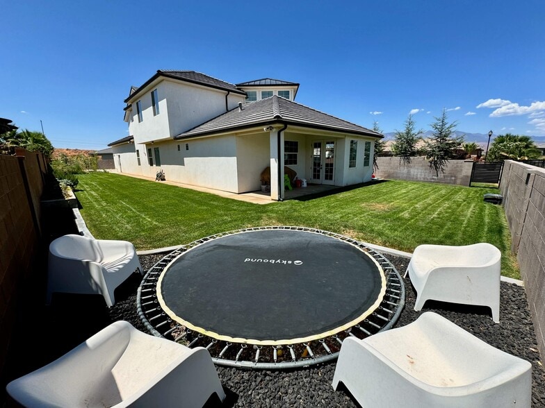 Back Yard and Trampoline - 3685 W 2510 S