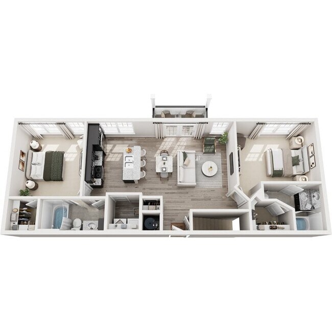 Floorplan - The Hamilton at Fishers