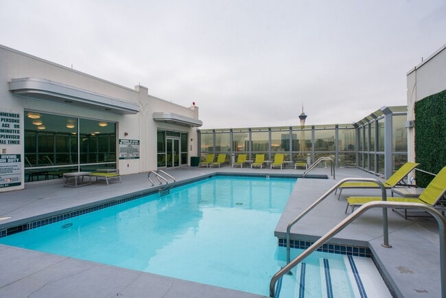 Building Photo - Modern Industrial Loft at Soho Lofts – 1BR/2BA High-Rise in the Arts District, City & Mountain Vi...