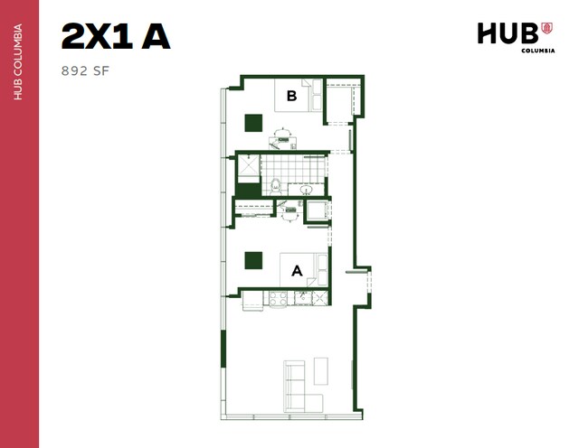 2x1 A - Hub Columbia
