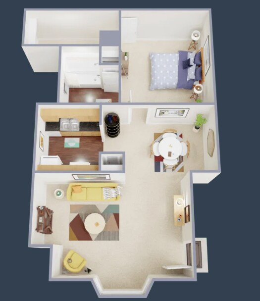 Floorplan - Havenwood Apartment Homes