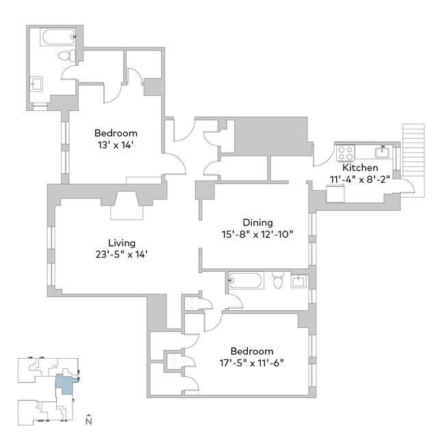 Floorplan - Cloisters