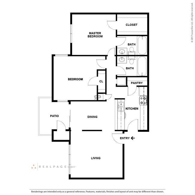 Floorplan - Windbury Apartments