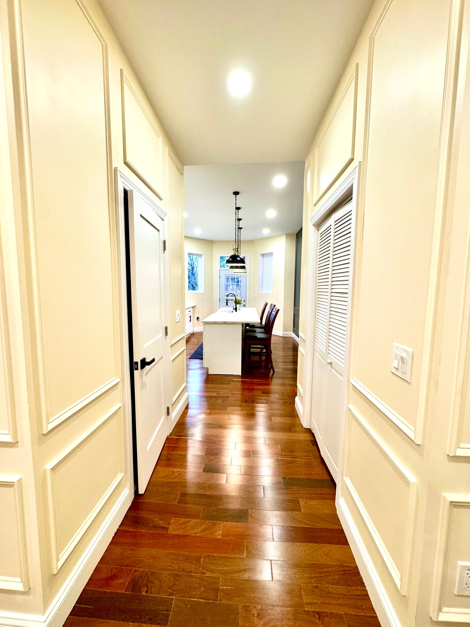 Hallway to shared kitchen - 1906 Madison Ave