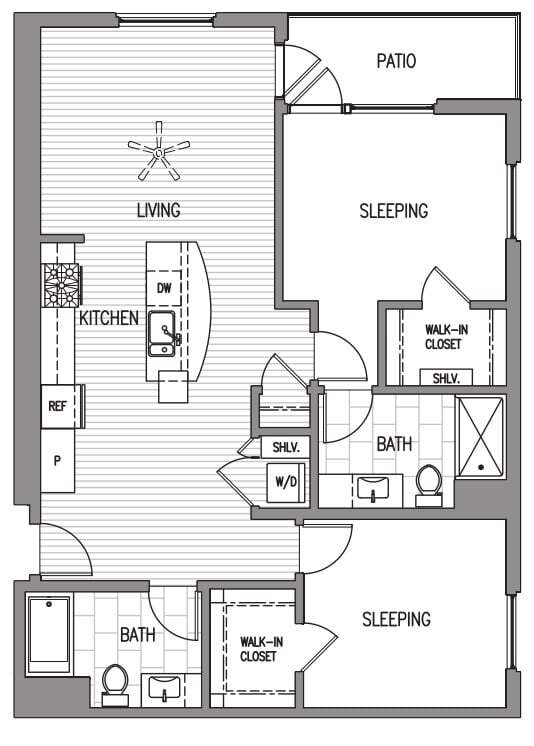Floorplan - Instrata Little Italy