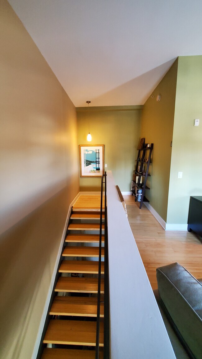 Loft Stairs - 1010 Central Ave