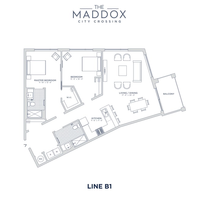 Floorplan - The Maddox at City Crossing