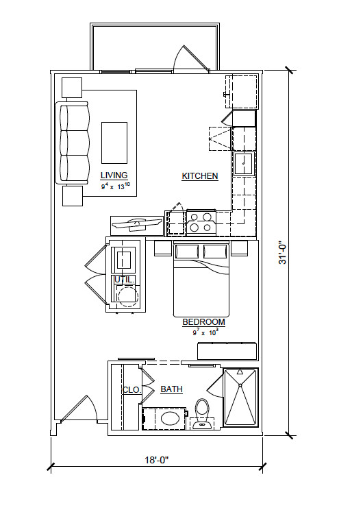 Floorplan - Magnolia at Inwood Village II