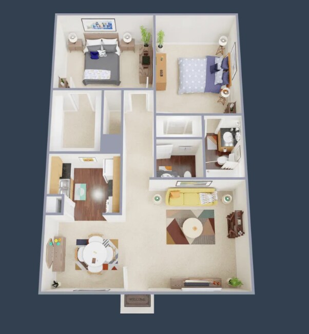 Floorplan - Havenwood Apartment Homes