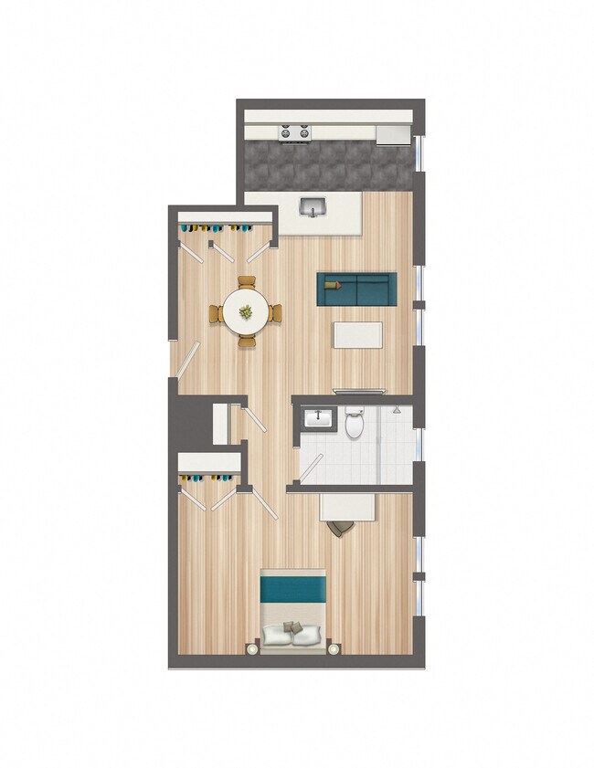 Floorplan - Serenade Apartments