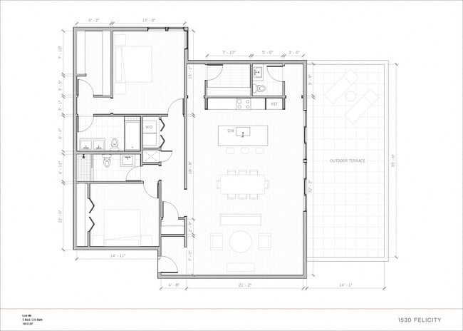 Floorplan - 1530 Felicity