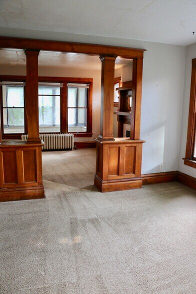 Living Room/Dining Room - 121 Grove St