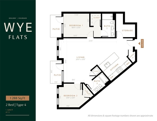 Floorplan - WYE Flats