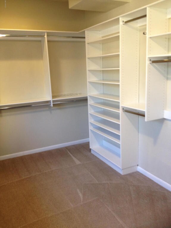 Upstairs master closet - 7209 E McDonald Dr