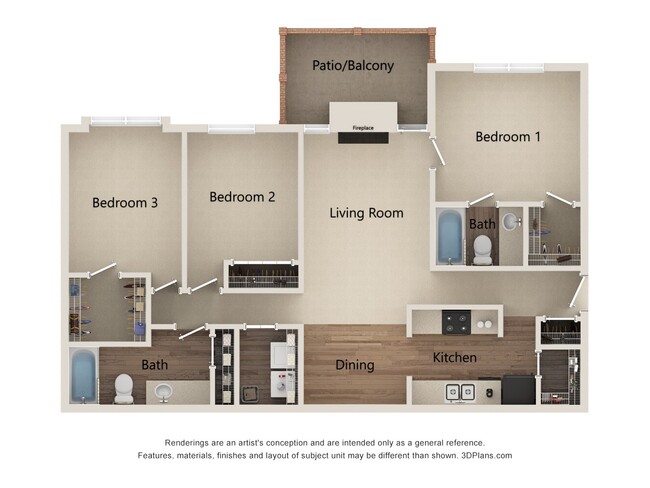 Floorplan - Littlestone Apartments